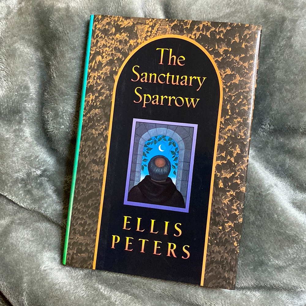 The Sanctuary Sparrow Hardcover Novel by Ellis Peters. 1996 Edition. Book 7.